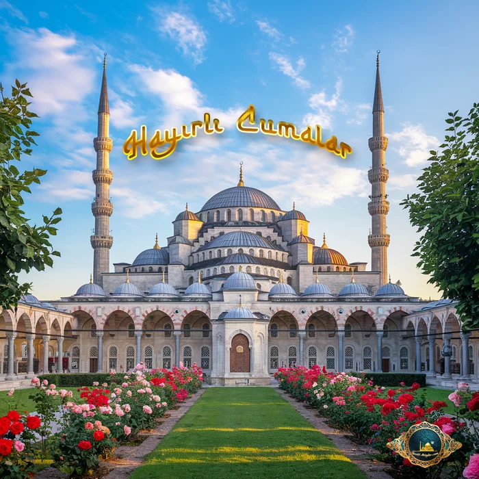 hayırlı cumalar resimli cuma mesajları